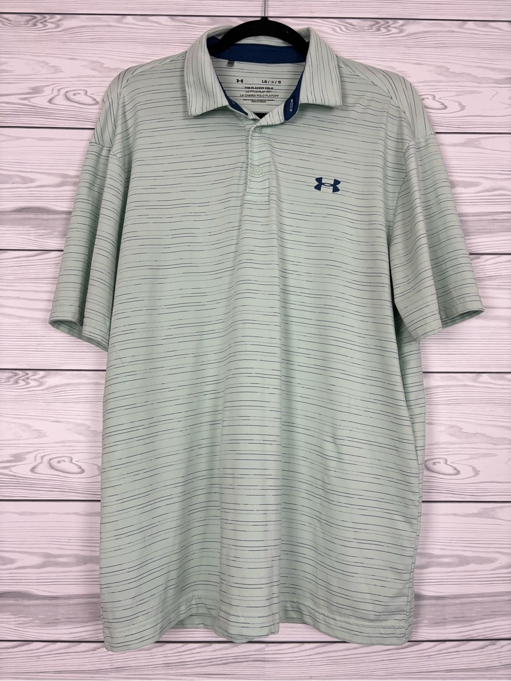 LOT (3) UNDER ARMOUR LOOSE HEAT HEAR THE PLAYOFF POLO SIZE LARGE LOT OF 3 - Picture 11 of 16